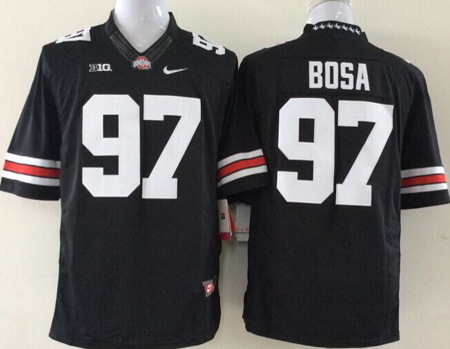 Men's Ohio State Buckeyes Joey Bosa #97 Black Jersey